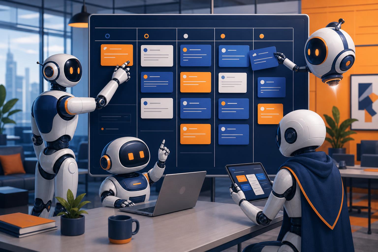 AI-agent teams: hoe meerdere AI's samenwerken in een Kanban-systeem